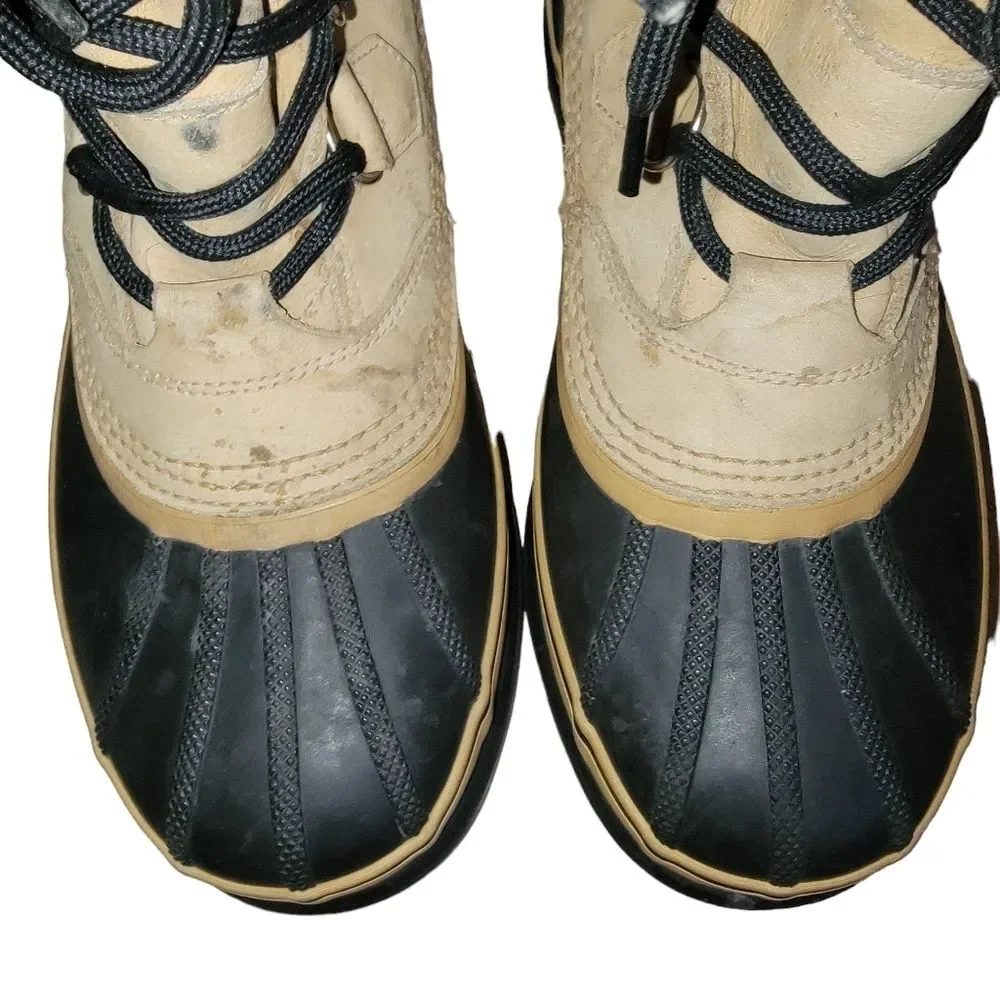 Sorel Men's Caribou Stack Waterproof Winter Boot size 9